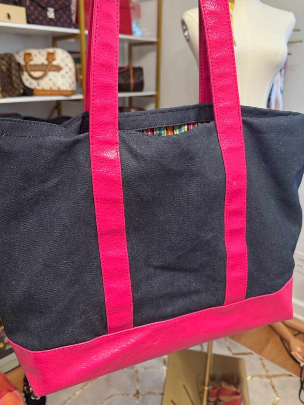 Giveaway- Denim Beach Tote